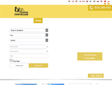 Tablet Screenshot of finquescanyelles.com
